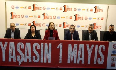 Emek ve meslek örgütlerinden iktidara 1 Mayıs çağrısı: Taksim yasağını hep birlikte ortadan kaldıralım!