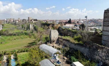 Fatih'te tarihi surlarda çökme: 1 kişi yaşamını yitirdi