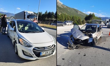 Burdur'da trafik kazası: 6'sı çocuk 13 yaralı