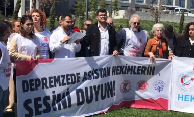 Depremzede asistan hekimlerden 'nakil' talebi: 'Sesimizi duyun!'