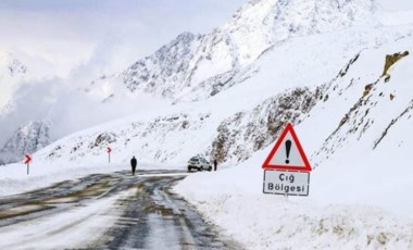 Meteoroloji uyardı: Doğu Karadeniz ve Doğu Anadolu'da çığ tehlikesi!