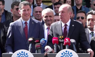 Sinan Oğan ve Muharrem İnce görüştü, ortak açıklama yaptı