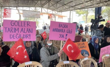 Kurutulan Marmara Gölü kurtarmak yerine tarım alanına dönüştürüyorlar!