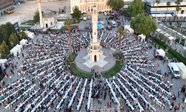 Konak Meydanı'nda bereket sofrası