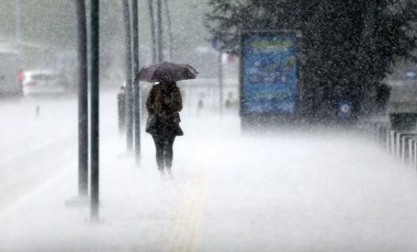 Meteoroloji'den Tekirdağ çevresi için kuvvetli yağış uyarısı