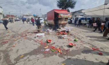 Kocaeli'nde seyyar satıcıların 'bıçaklı' yer kavgası