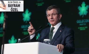 Gelecek Partisi lideri Ahmet Davutoğlu, söylem ve eylemlere dikkat çekti: AKP puslu hava istiyor