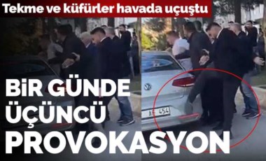 CHP konvoyuna tekmeli-küfürlü saldırı