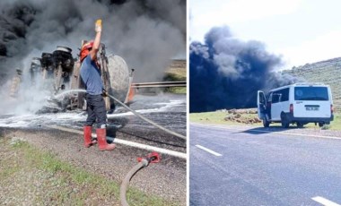 Ham petrol yüklü TIR kamyonetle çarpıştı: 2 ölü, 4 yaralı