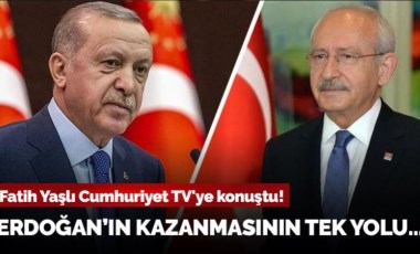 Akademisyen-yazar Fatih Yaşlı Cumhuriyet TV'de: 'Kutuplaştırmazsa seçim kazanamaz'