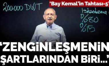 Kılıçdaroğlu'ndan 'Bay Kemal'in Tahtası-5' videosu