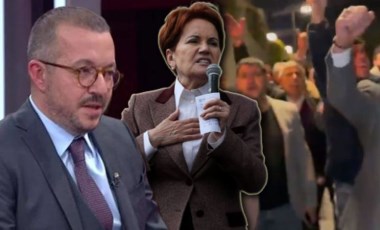 Onur Erim'den canlı yayında Meral Akşener'e skandal sözler! İYİ Partililerden Turkuvaz Medya önünde protesto...