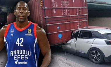 Son dakika... İstanbul'da feci kaza: Anadolu Efes oyuncusu Bryant Dunston hastaneye kaldırıldı