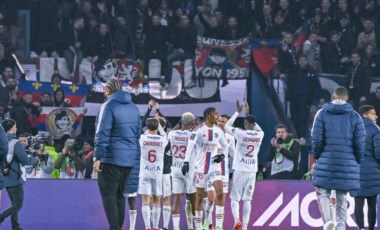 Ligue 1 lideri PSG, sahasında Olimpik Lyon'a yenildi