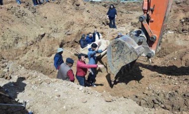 İnşaat temeli kazısı yapılan alanda çeşitli figürlere sahip lahit bulundu