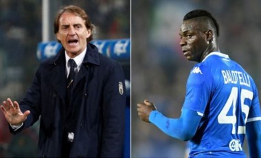 Roberto Mancini'den Mario Balotelli'ye yanıt