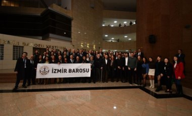 İzmir Barosu: Avukatız! Buradayız! Mesleğimizi savunuyoruz!