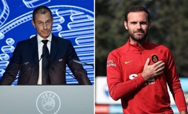 UEFA Başkanı Aleksander Ceferin'den Juan Mata'ya görev