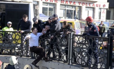 Taksim'de hareketli saatler... Ukraynalı eski polis 