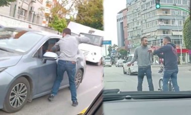 Trafikte yol verme tartışması: Motosiklet sürücüsü bıçakla saldırdı!