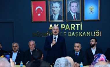 Karaismailoğlu muhalefeti hedef aldı: Ya teröristlerle iş birliği yapanlar kazanacak ya da teröristlerle mücadele eden Erdoğan