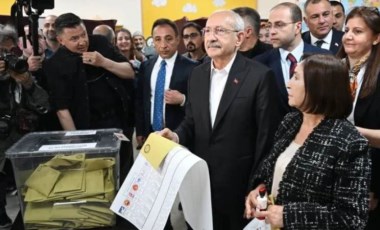 Kılıçdaroğlu, oy kullandığı sandıktan 1'inci çıktı