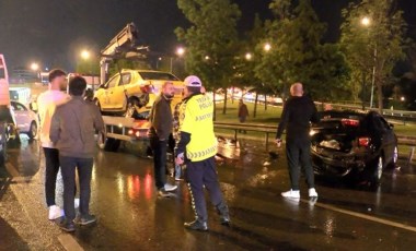 Maltepe D-100 Karayolu'nda 12 araçlık zincirleme kaza: 3 yaralı