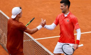 Sırp tenisçi Novak Djokovic'ten Roma Açık'a erken veda