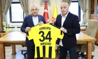 TFF Başkanı Mehmet Büyükekşi, İstanbulspor'u ziyaret etti