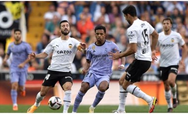 Real Madrid deplasmandan eli boş döndü! Valencia 1 - 0 Real Madrid (Maç sonucu)