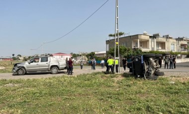 Siirt'te zırhlı polis aracı ile kamyonet çarpıştı: 5'i polis, 6 yaralı