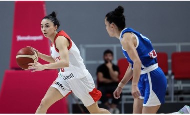 A Milli Kadın Basketbol Takımı, Yunanistan'ı mağlup etti