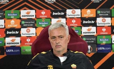 Roma Teknik Direktörü Mourinho, UEFA Avrupa Ligi finaline odaklanmış durumda