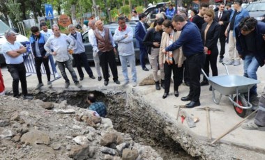 Doğalgaz hattı çalışmalarında ortaya çıktı: Koruma altına alındı