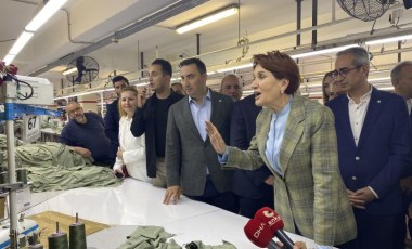 Meral Akşener, fabrika işçilerine seslendi: Helal oylarınızla bu iktidarı değiştirmenizi istiyorum