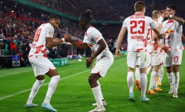 RB Leipzig 5 golle finale yürüdü