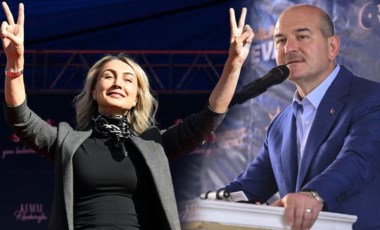 Soylu bu kez Dilek İmamoğlu'nu hedef aldı: 'PKK'nın yaptığı zafer işaretini yaptılar'