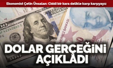 Ekonomist Çetin Ünsalan dolar gerçeğini açıkladı: Karşılığı 35 liraya geliyor