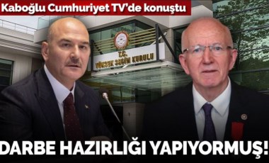 Anayasa Profesörü ve CHP İstanbul Milletvekili İbrahim Kaboğlu Cumhuriyet TV'de: 'Seçimlere darbe diyen kişi kendi darbe hazırlığı içindeymiş'