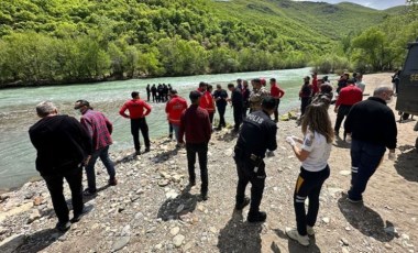 Munzur Çayı'na düşen 3 gençten birinin 16. günde cansız bedenine ulaşıldı