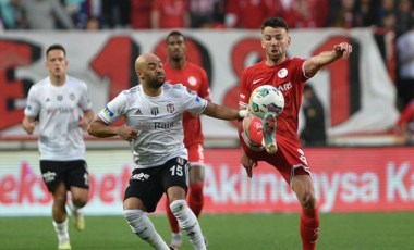 Beşiktaş'tan Antalya'da müthiş geri dönüş! Antalyaspor 1-3 Beşiktaş