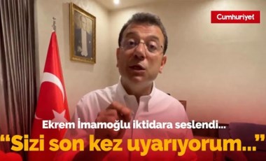 İmamoğlu iktidarı uyardı! 