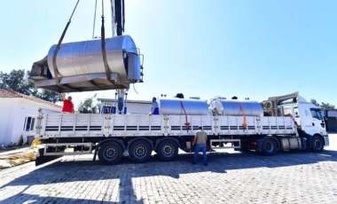 Hataylı süt üreticilerine İzmir’den tank desteği