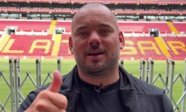 Wesley Sneijder'den Galatasaray'a ziyaret