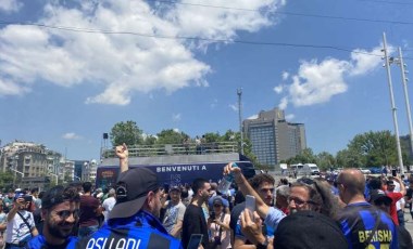 Şampiyonlar Ligi Finali öncesi Taksim Meydanı'nda coşku