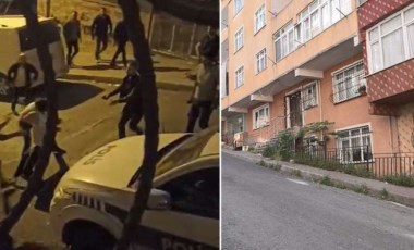 İstanbul'da korku dolu anlar! Eşini ve kızını rehin aldı: Polis silahla bacağından vurdu