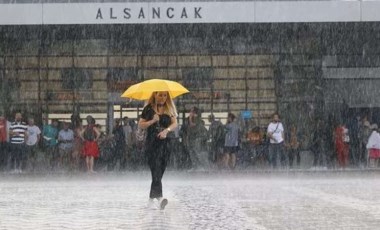 Meteoroloji’den Ege için sağanak yağış uyarısı