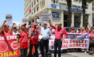 Emekliler bayram ikramiyesi için meydanlarda: Asgari ücretin altına düşmesin!