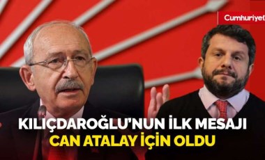 Grup toplantısındaki ilk mesajı Can Atalay için oldu! Kılıçdaroğlu'ndan Adalet Bakanı Tunç'a tepki