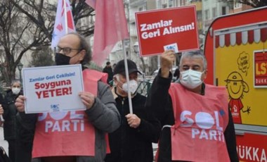 SOL Parti'den hükümete 'emek' çağrısı: ‘Asgari’ değil insanca yaşam